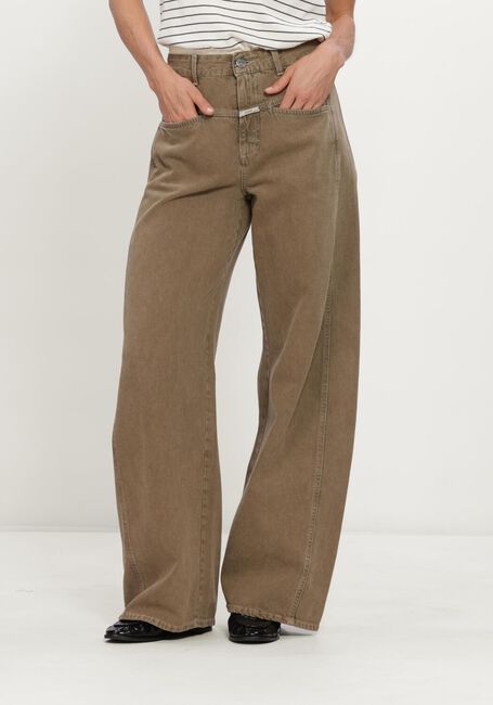 Khaki CLOSED Wide jeans TORI-X - large