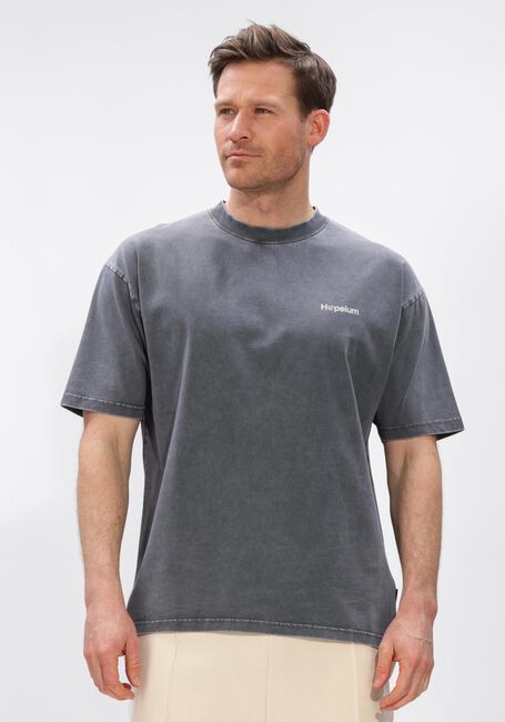 Donkergrijze HOPEIUM T-shirt LOGO TEE SS - large