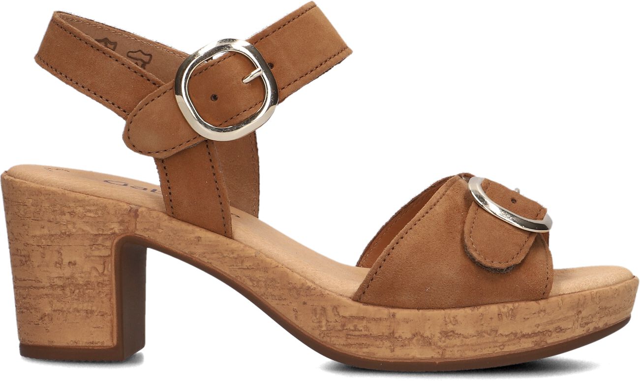 Gabor Sandalen
Dames 764.1, Maat: 36, Materiaal: Suède, Kleur: Cognac