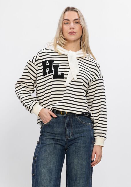 Multi HAUTE L'AMITI&Eacute; Trui STRIPE APPLICATION SWEAT - large