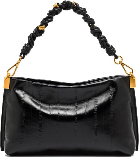 Gianni Chiarini Gianni Chiarini Schoudertas Dames Fanny / Bs 12644, Materiaal: Leer, Kleur: Zwart