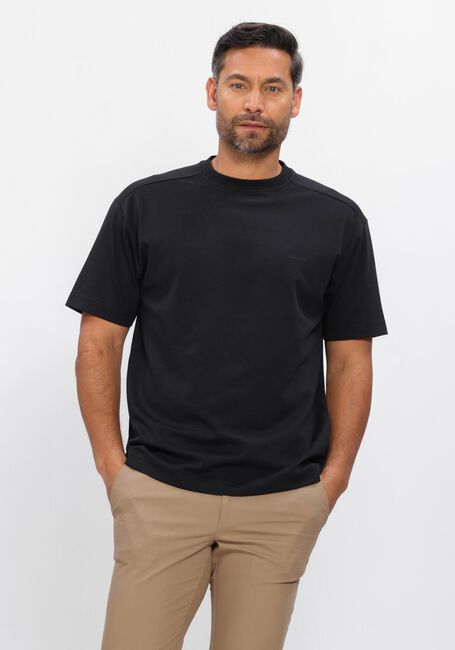 Zwarte GENTI Polo T-SHIRT SS 1227 - large