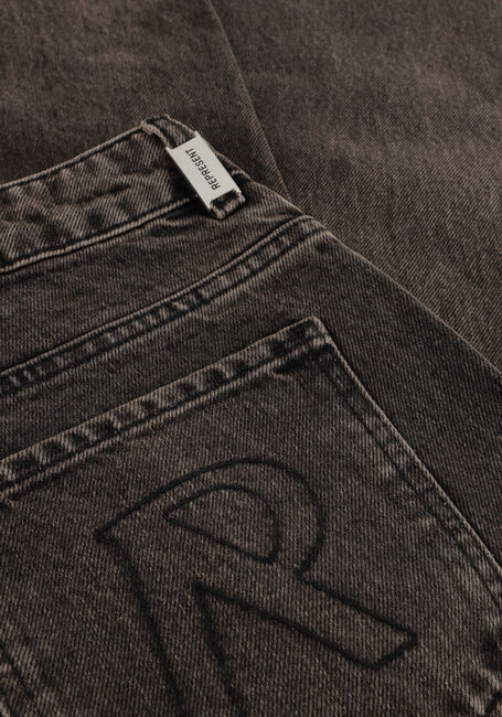 Antraciet REPRESENT Straight leg jeans R2S SPLIT DENIM - large