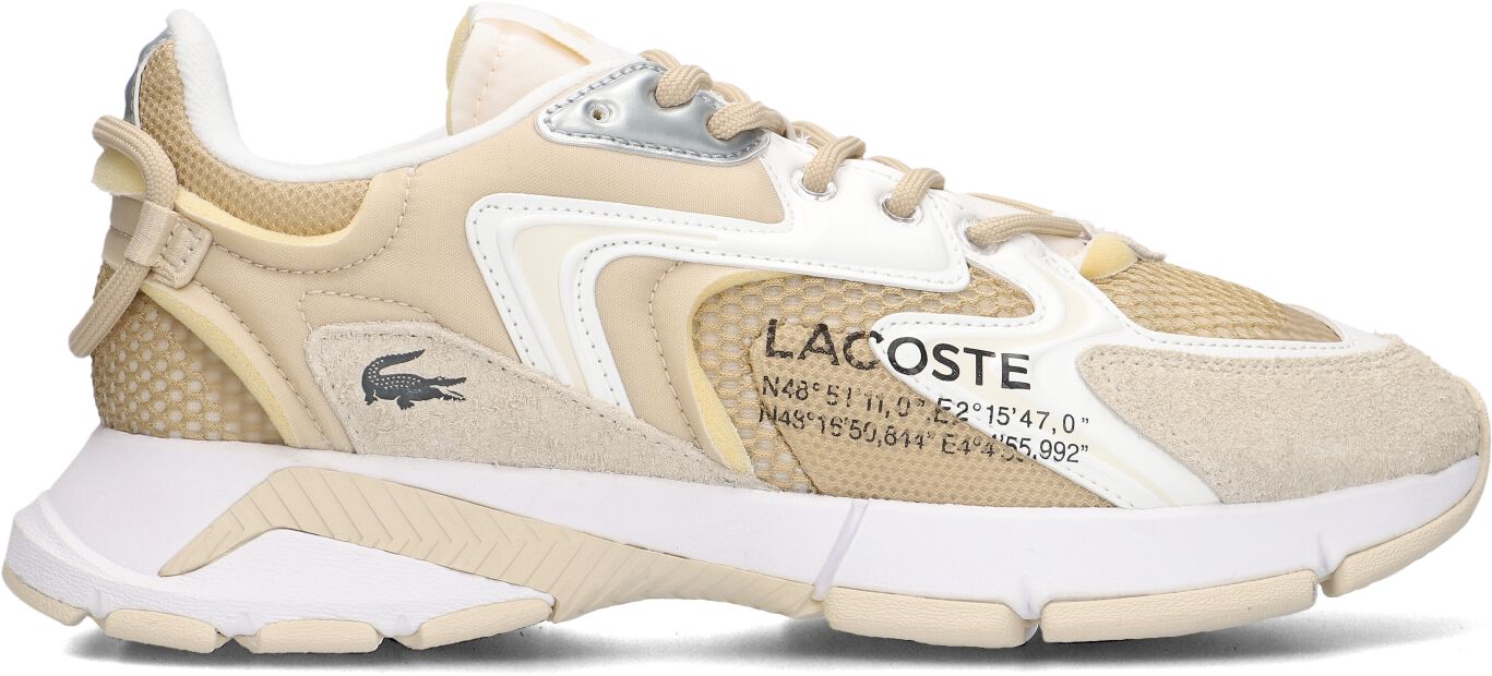 Lacoste Lage Sneakers Heren L003 Neo, Maat: 42, Materiaal: Leer, Kleur: Beige