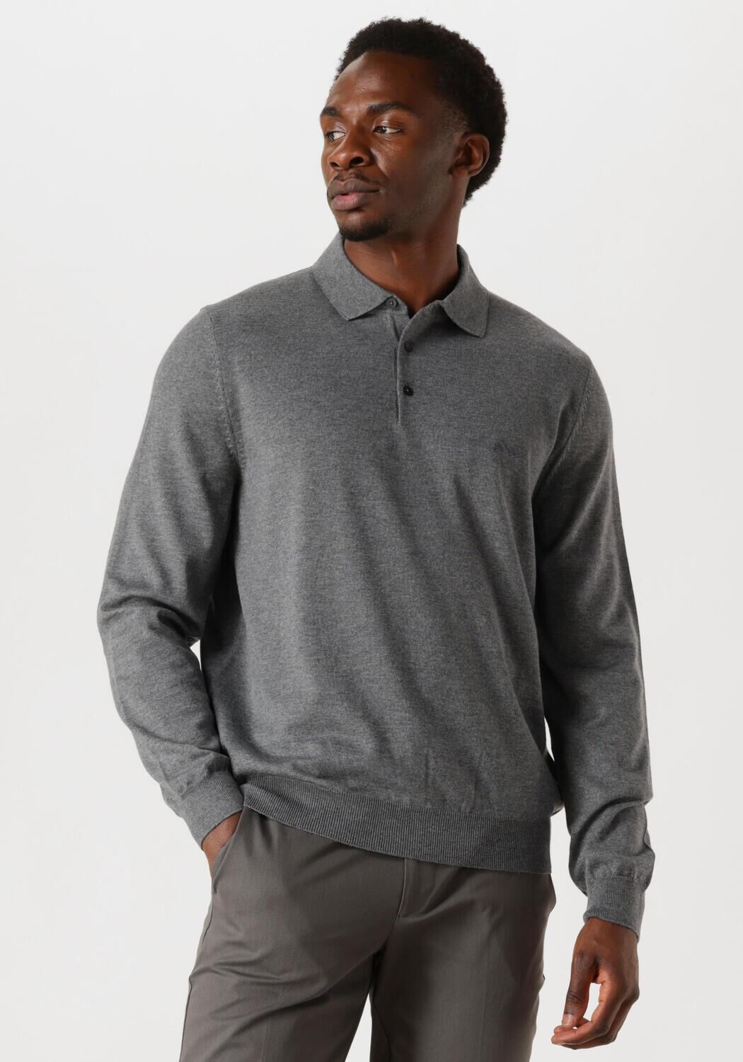 Boss Black Trui Heren Bono-l, Maat: 3XL, Kleur: Grijs