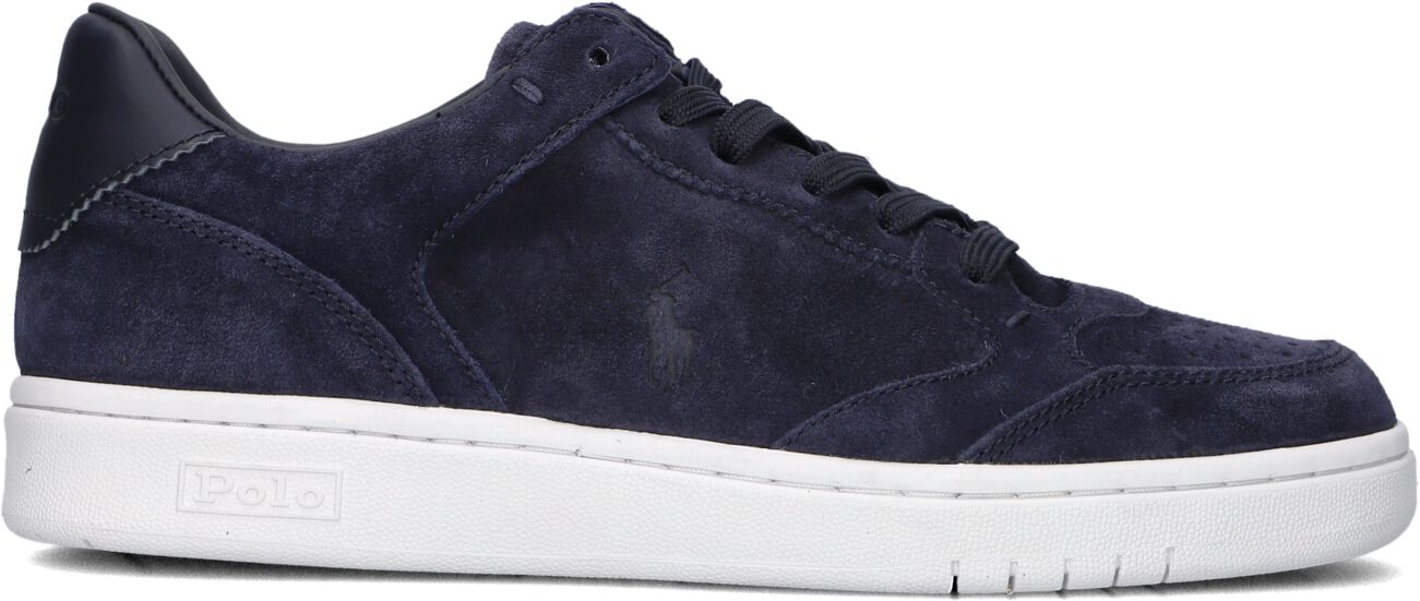 Ralph Lauren Lage Sneakers Heren Polo Court, Maat: 45, Materiaal: Suède, Kleur: Blauw