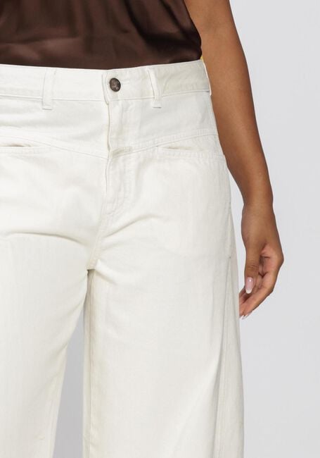 Ecru CLOSED Wide jeans GILLAN - large