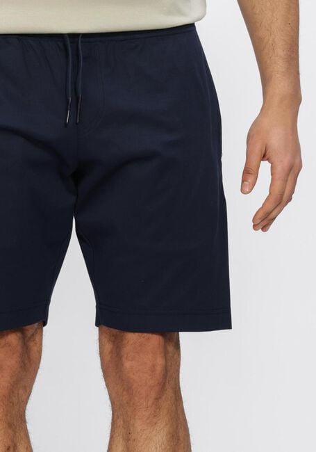 Donkerblauwe VALENZA Korte broek INTERLOCK SUPIMA SPORT SHORTS - large