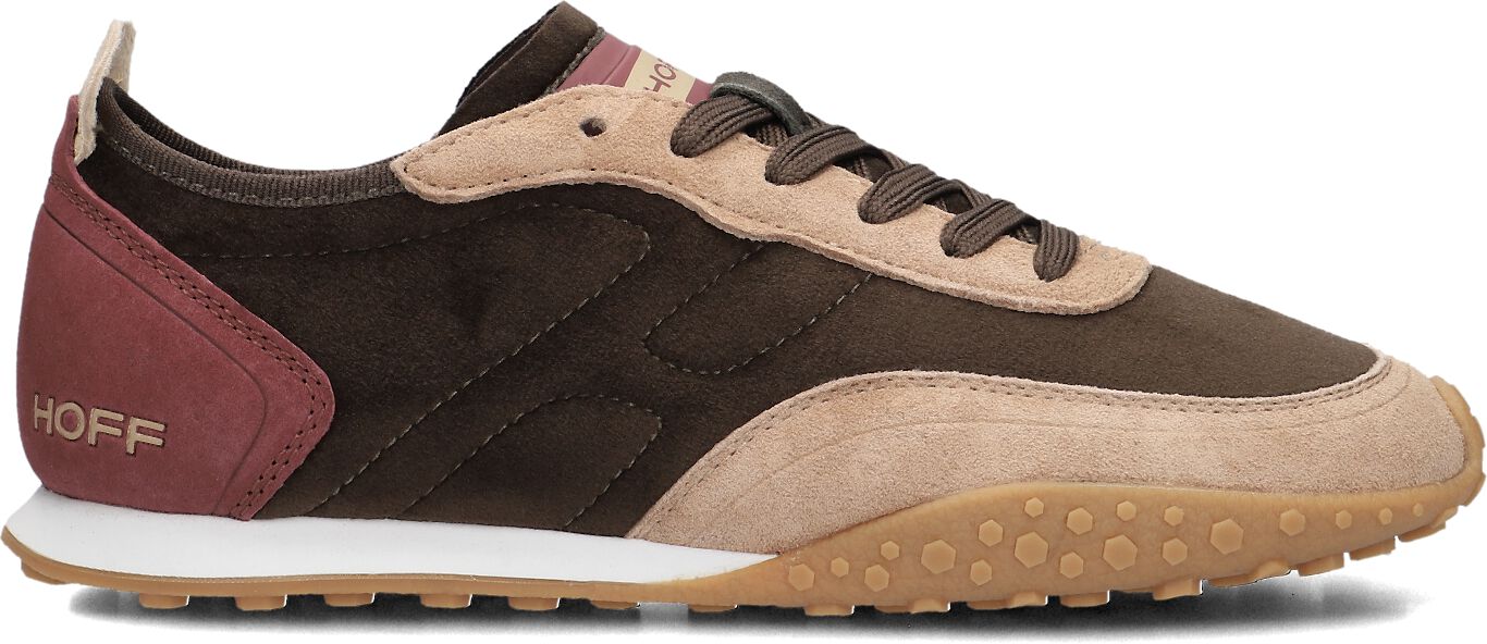 The Hoff Brand Lage Sneakers Dames Grouse, Maat: 37, Materiaal: Suède, Kleur: Bruin