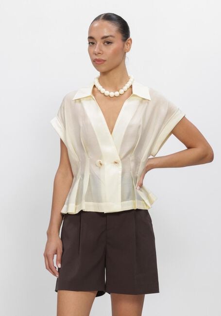 Gele COPENHAGEN MUSE Tops & T-shirts CMMOLLY-SHIRT 207896 - large