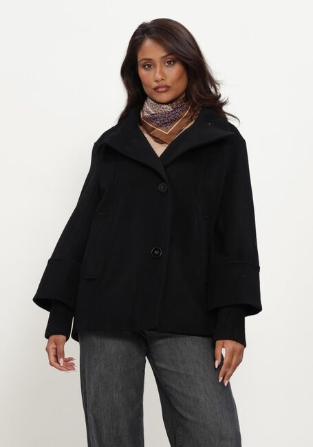 Zwarte MARC CAIN COLLECTION Jack WOLLEN MANTEL - large