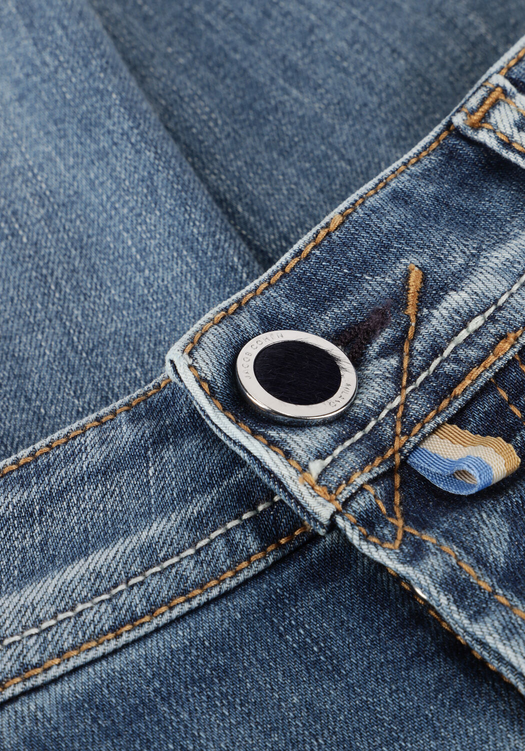 Blauwe JACOB COHEN Slim fit jeans PANT 5 PKT SLIM FIT BARD - large