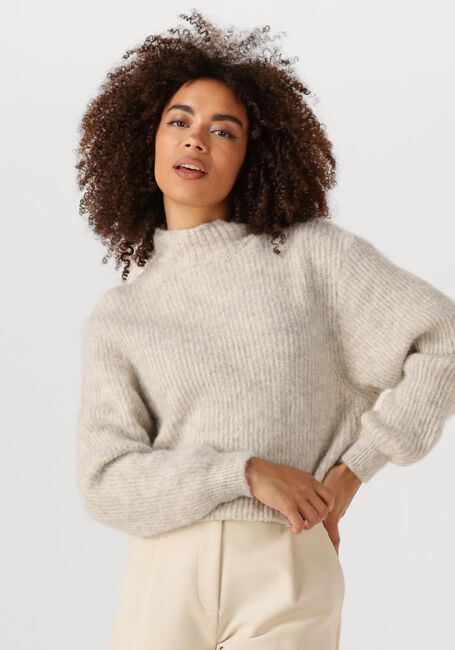 Lichtgrijze AMERICAN VINTAGE Trui EAST.1 - large