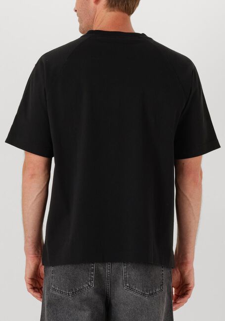Zwarte OLAF HUSSEIN T-shirt SIGNATURE TEE - large