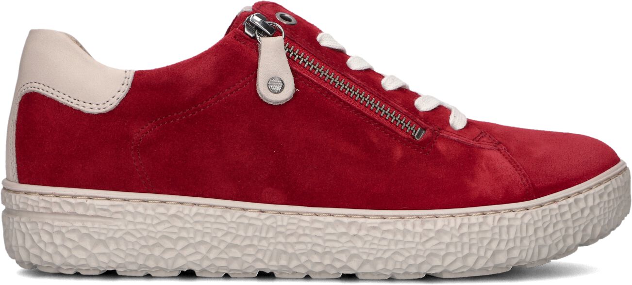 Hartjes Lage Sneakers Dames 162.1401, Maat: 39,5, Materiaal: Suède, Kleur: Rood