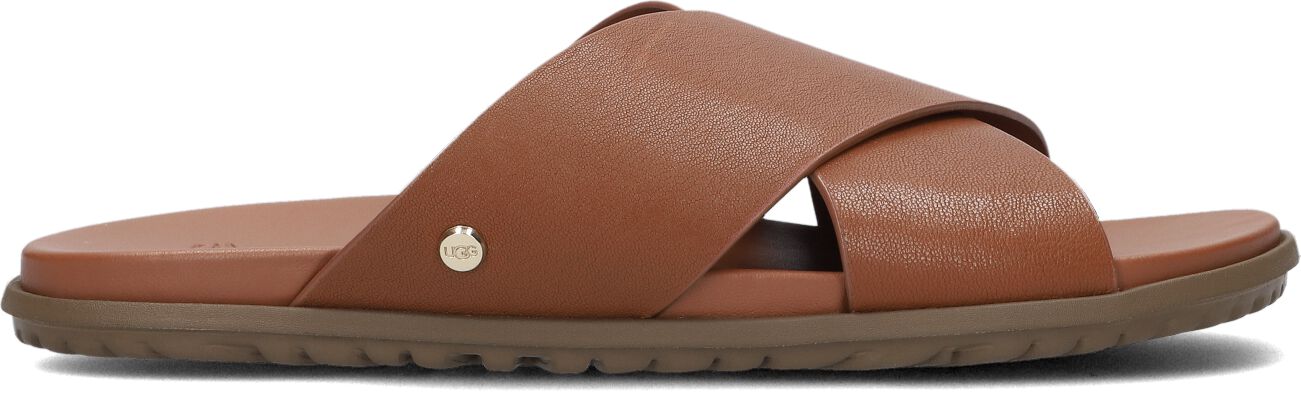 UGG Slippers
Dames W Solivan Crossband, Maat: 38, Materiaal: Leer, Kleur: Cognac