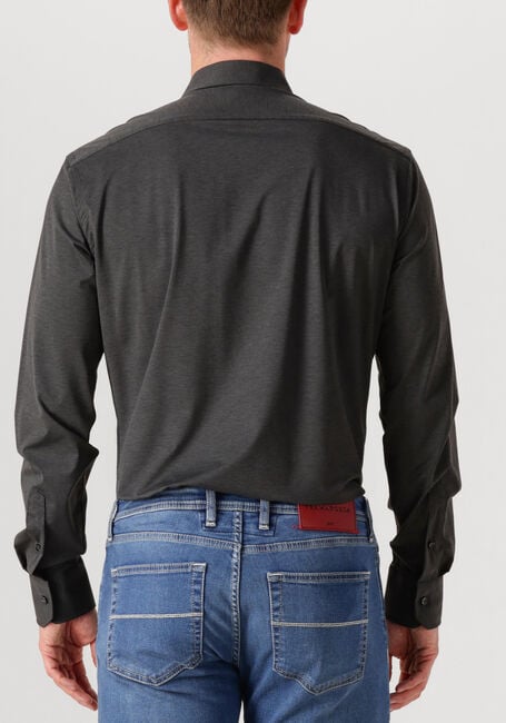 Donkergrijze XACUS Klassieke overhemden ACTIVE SHIRT 520ML - large