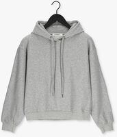 Grijze CO'COUTURE Trui SOLID CHOPED HOODIE Grijze CO'COUTURE Trui SOLID CHOPED HOODIE - medium
