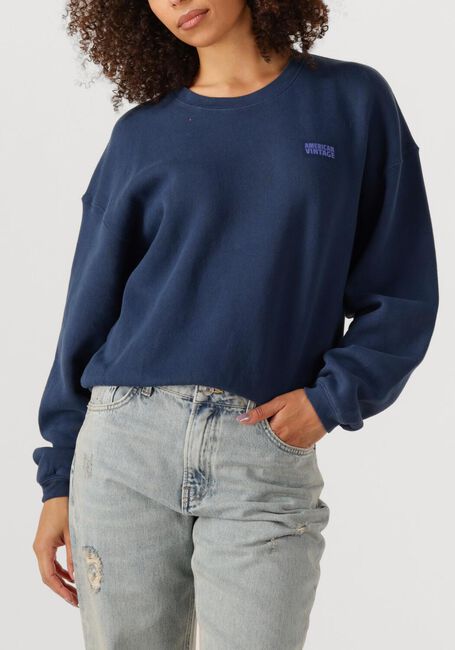 Blauwe AMERICAN VINTAGE Sweater IZUBIRD D - large