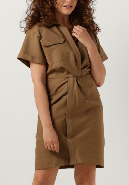 Camel SECOND FEMALE Mini jurk CHEERA DRESS - large