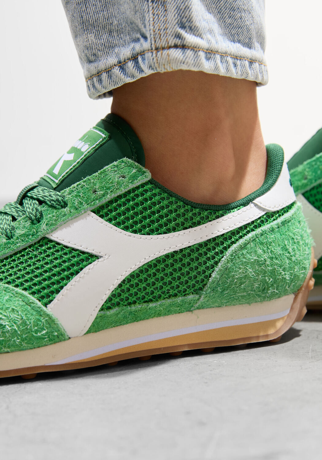 Groene DIADORA HERITAGE Lage sneakers RALLY - large