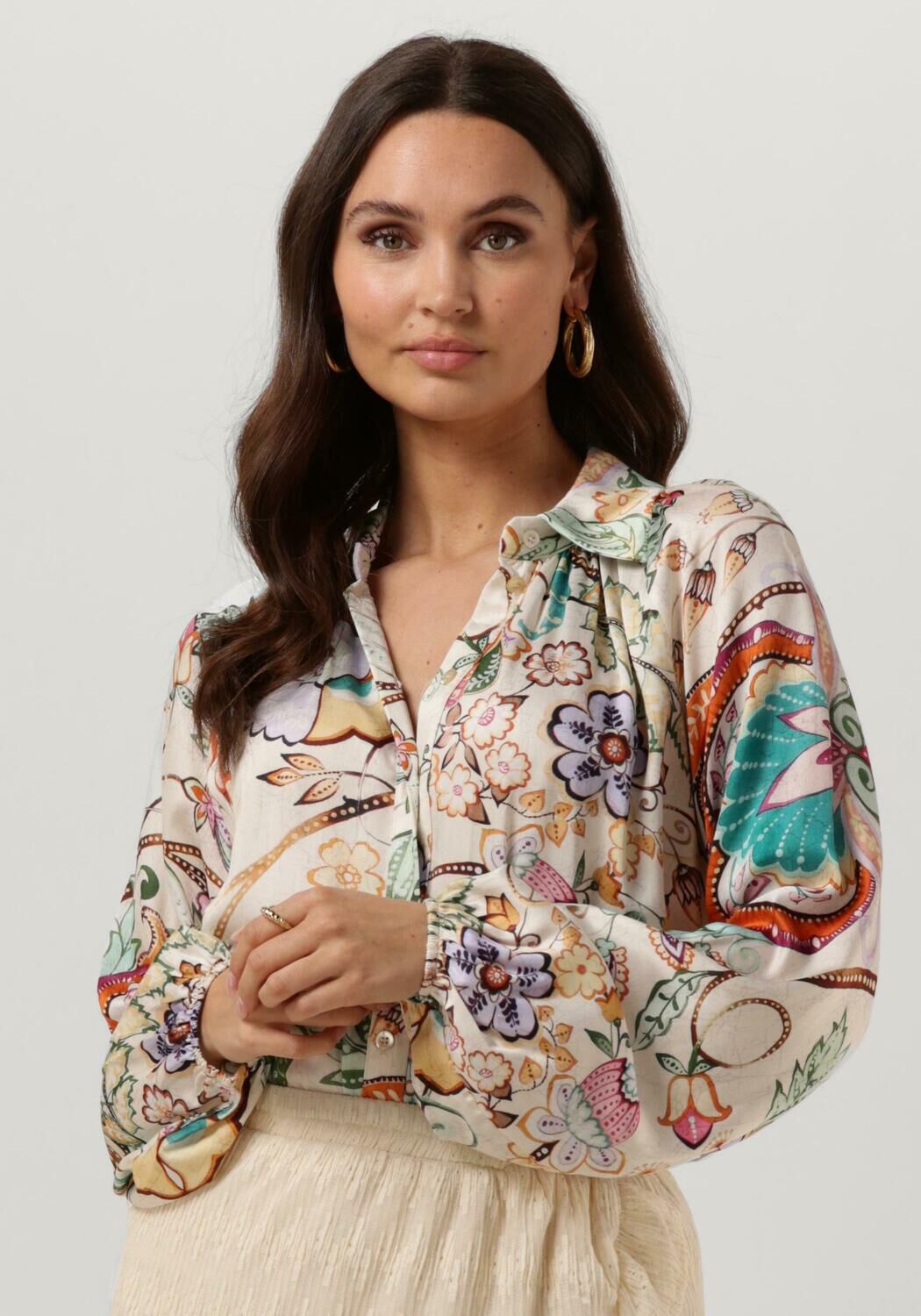 Amaya Amsterdam Blouse Dames Cindy, Maat: S