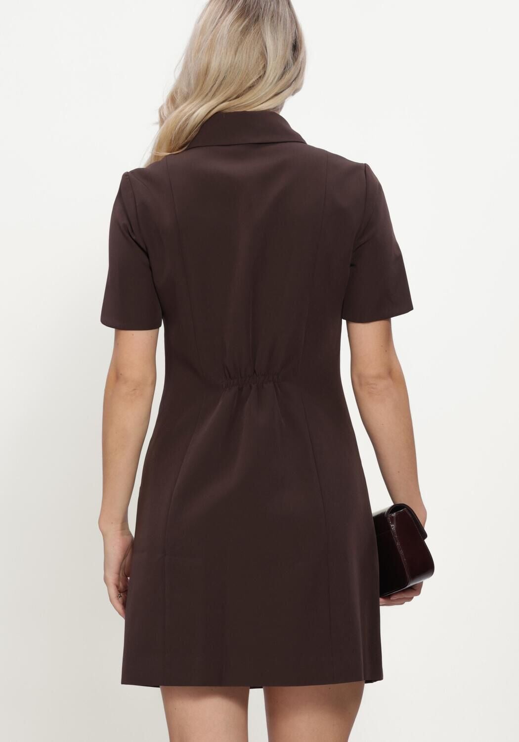 Bruine BRUUNS BAZAAR Jurken RUBYSUSBBZENDIA DRESS - large