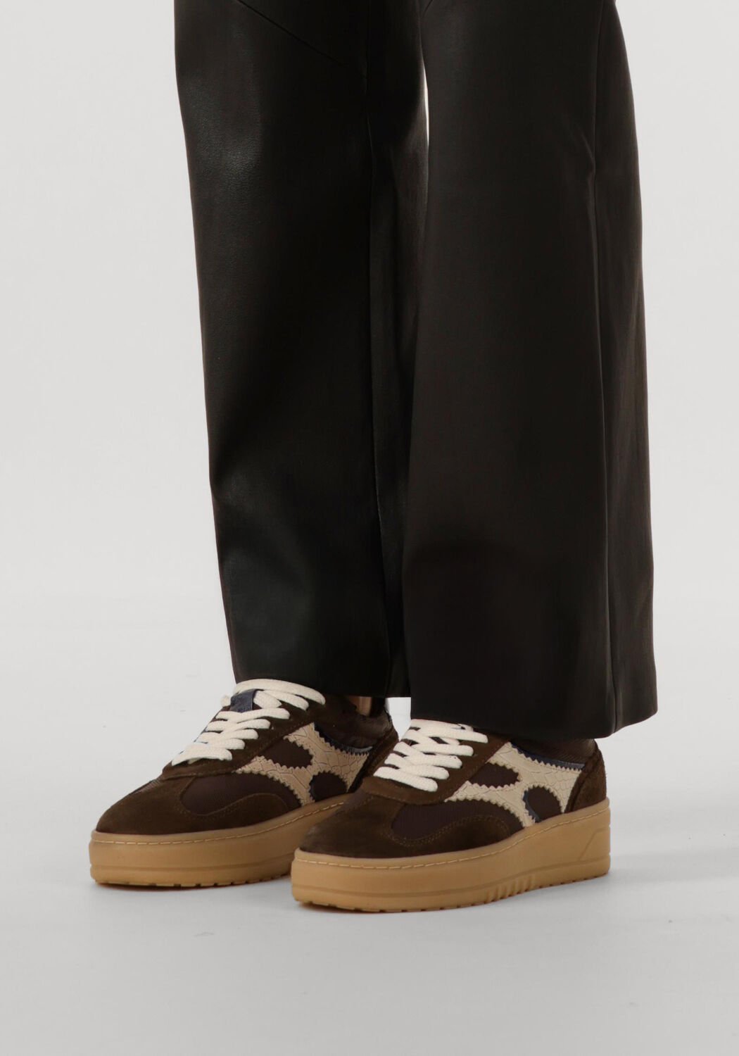 Bruine NOTRE-V Lage sneakers ANEMONE-63 - large