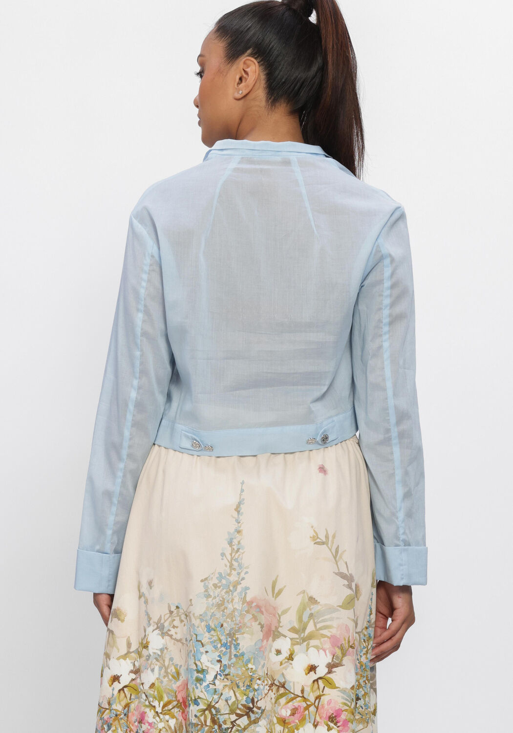 Lichtblauwe RIANI Blouses JACKE - large