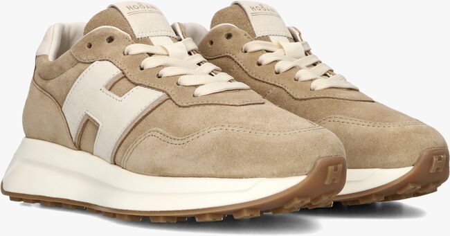 Beige HOGAN Lage sneakers H641 ALLACCIATO H PATCH Beige HOGAN Lage sneakers H641 ALLACCIATO H PATCH - large