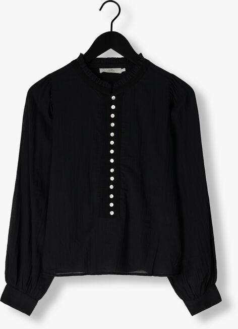 Zwarte RUBY TUESDAY Blouses IREM BLOUSE WITH SMALL PLEATS + BUTTONS PLACKET Zwarte RUBY TUESDAY Blouses IREM BLOUSE WITH SMALL PLEATS + BUTTONS PLACKET - large
