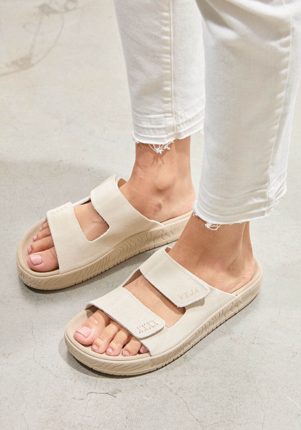 Taupe VEJA Slippers ETNA - medium