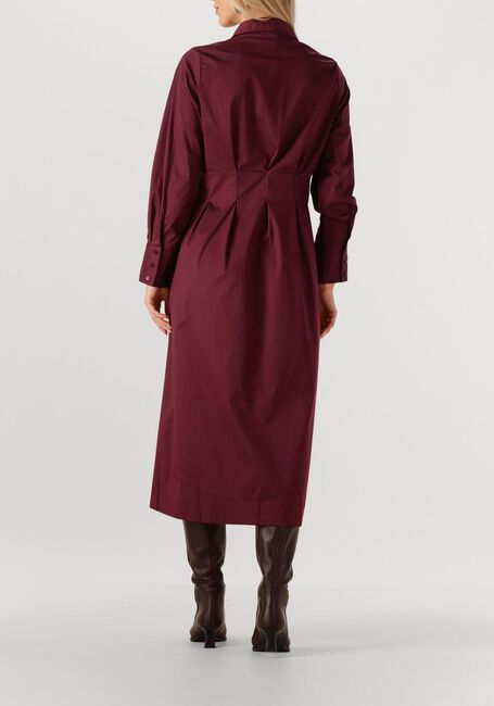 Bordeaux CO'COUTURE Midi jurk POPPY SHIRT LONG DRESS - large