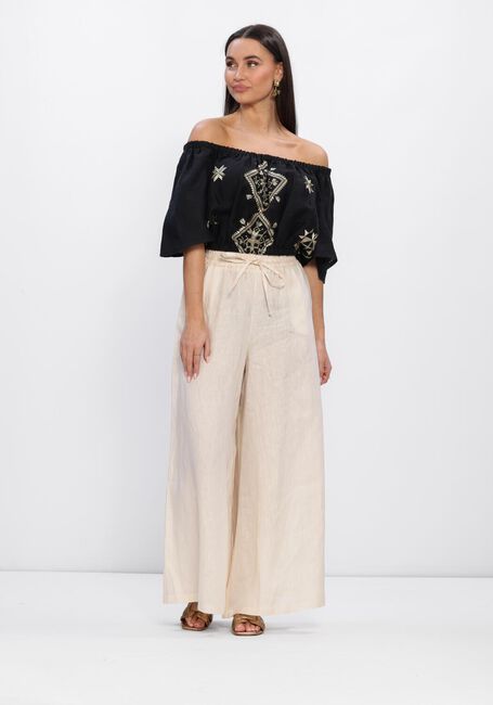 Ecru GREEK ARCHAIC KORI Wijde broek S26K-1001013 - large