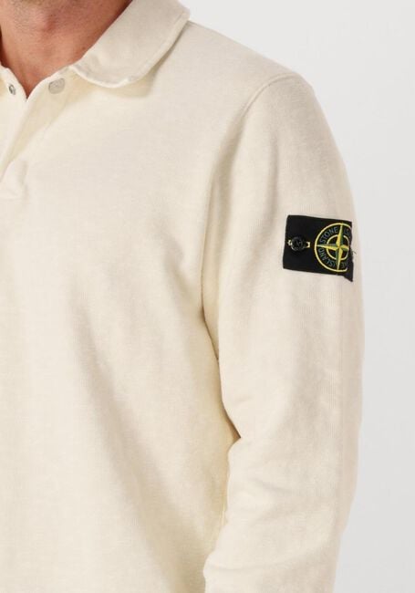 Ecru STONE ISLAND Trui LS POLO - large