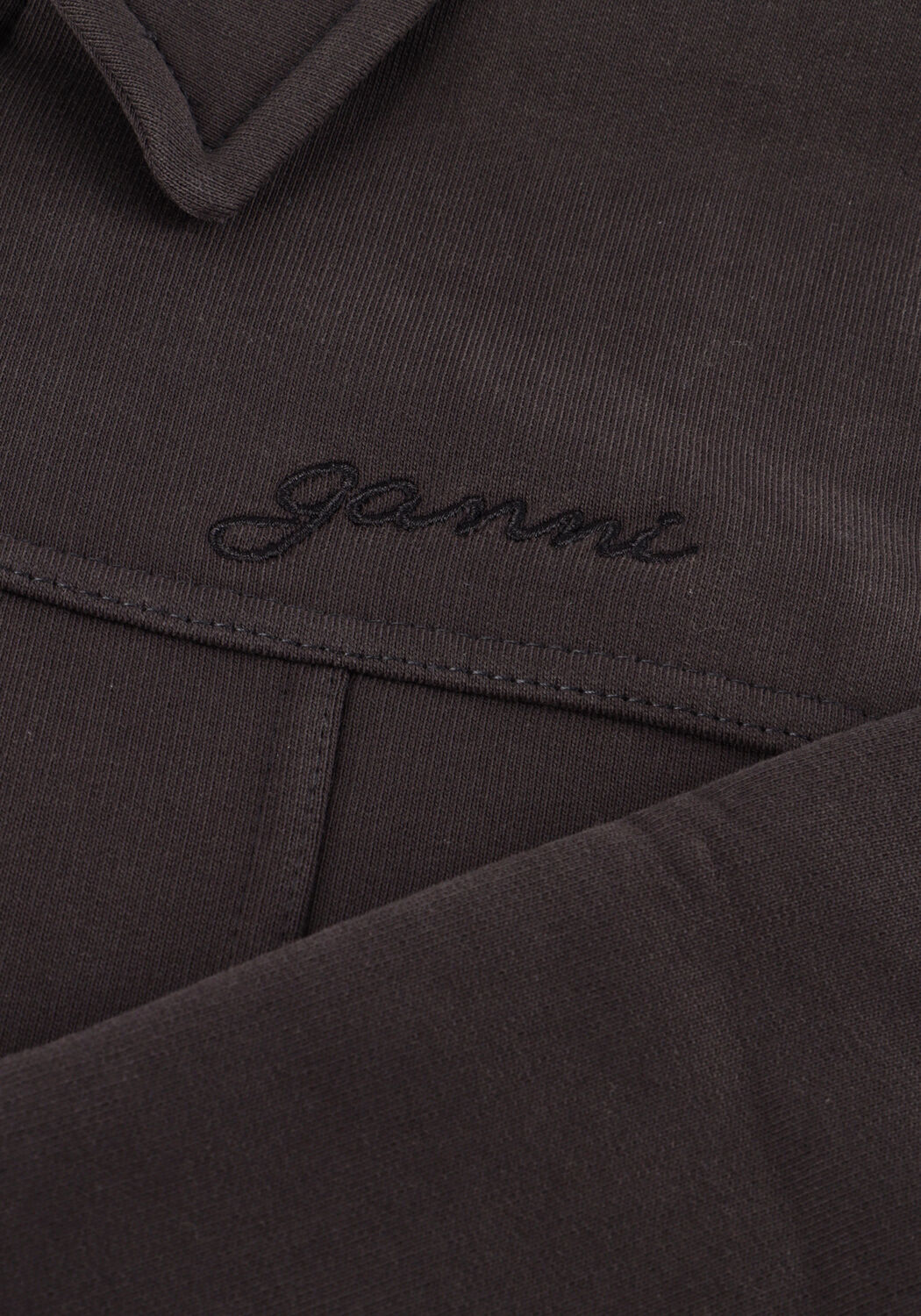 Donkergrijze GANNI Jack T4358 - large