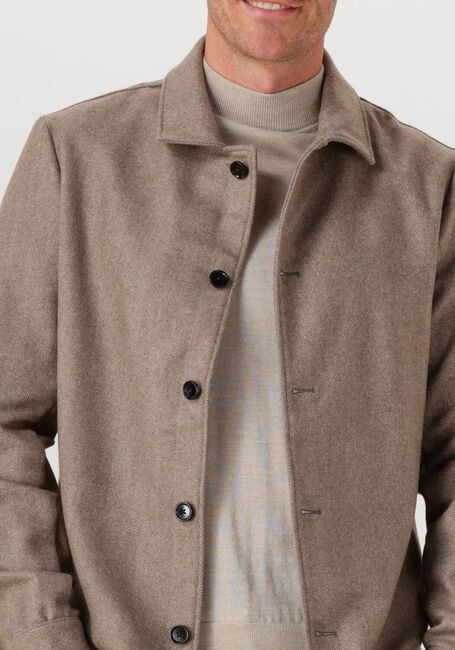 Beige PROFUOMO Overshirt OVERSHIRT HB SMALL - large