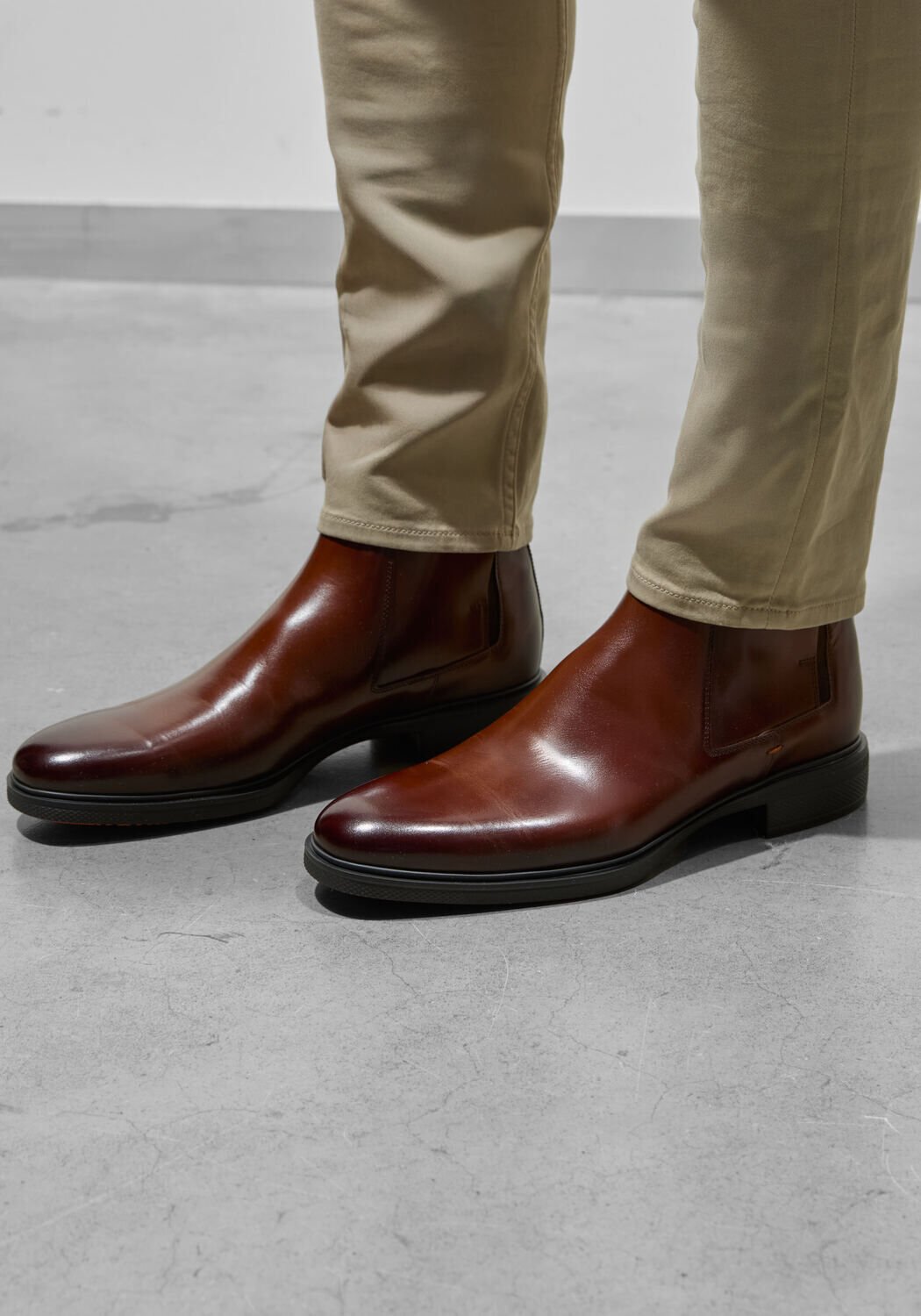 Bruine SANTONI Chelsea boots LED CHELSEA BOOTY - medium