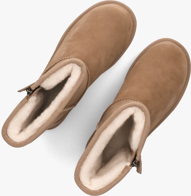Cognac UGG Vachtlaarzen CLASSIC SHORT BAILEY LAARS MET ZIP Cognac UGG Vachtlaarzen CLASSIC SHORT BAILEY LAARS MET ZIP - large