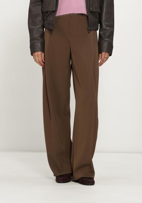 Bruine DRYKORN Wijde broek UNPACK - large