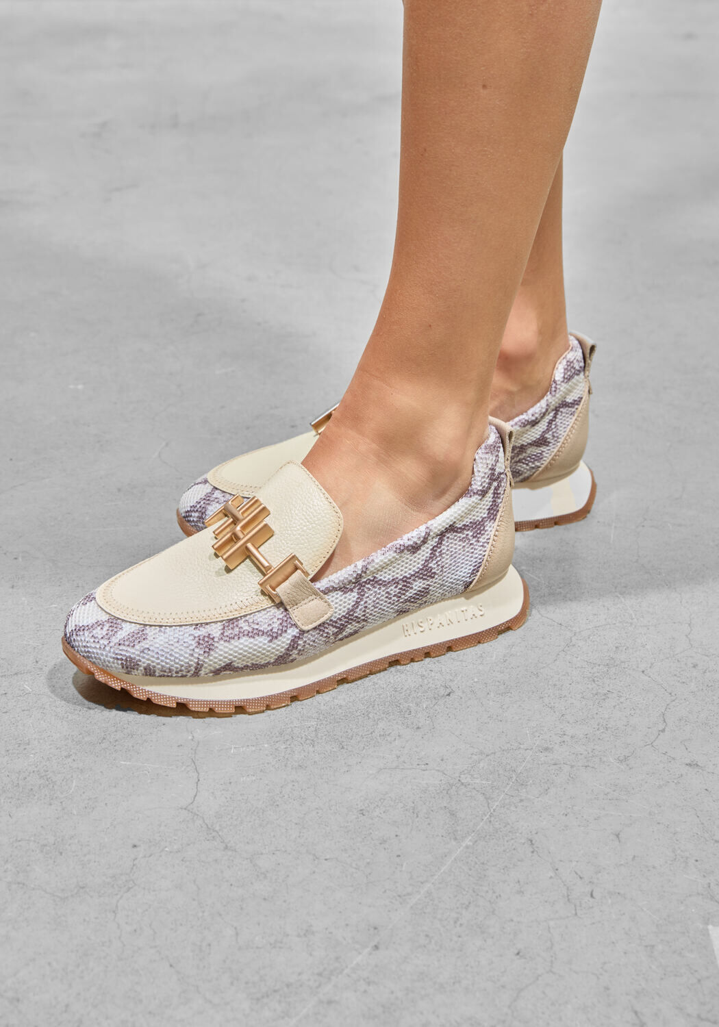 Beige HISPANITAS Instappers HV253919 - large