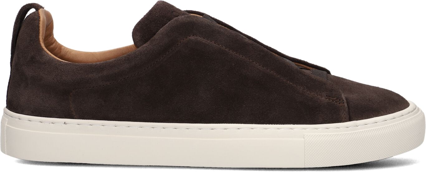 Nokwol Lage Sneakers Heren Connor, Maat: 41, Materiaal: Suède, Kleur: Bruin