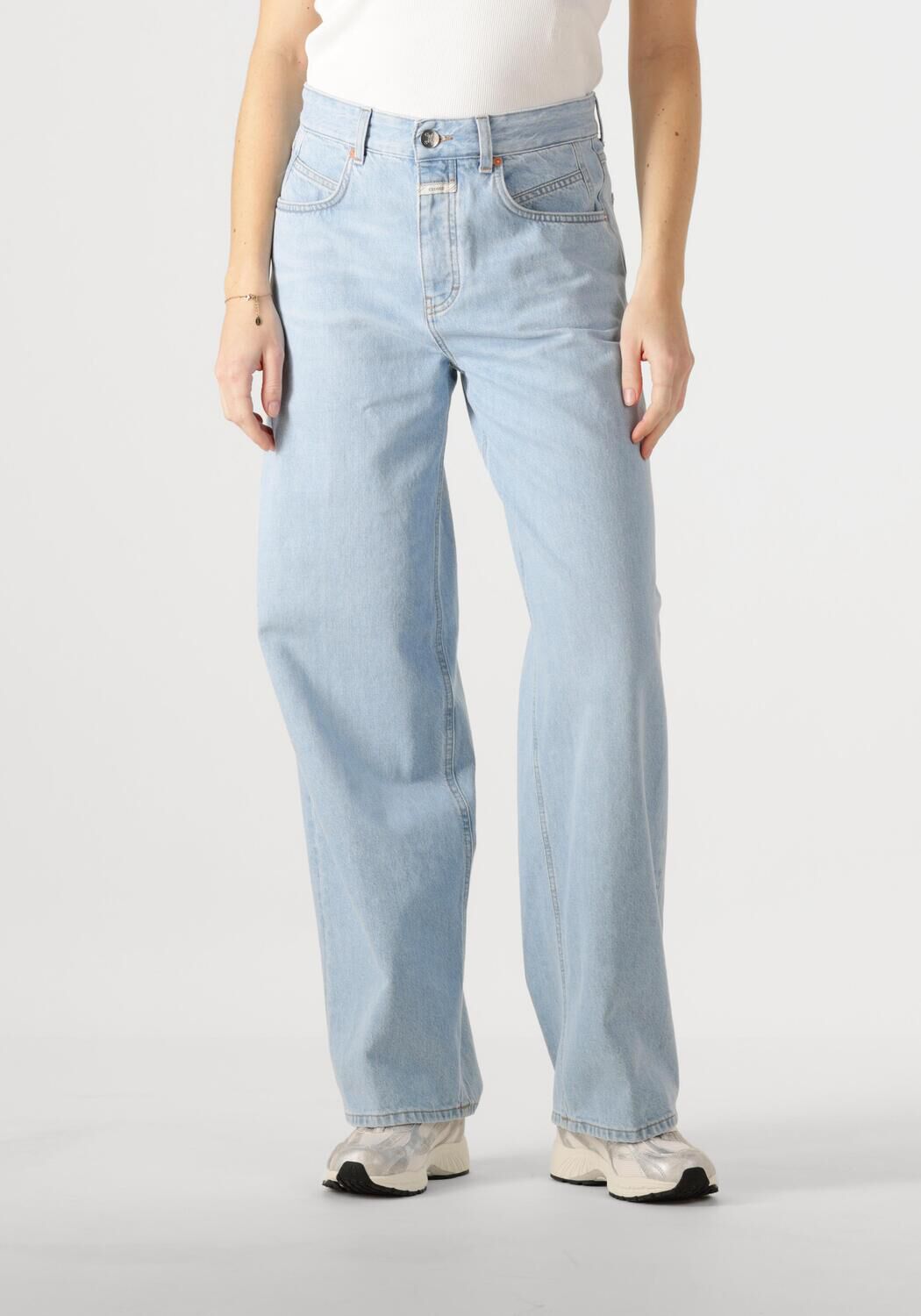 Closed Wide Jeans Dames Nikka Jeans, Maat: 25/30, Kleur: Lichtblauw