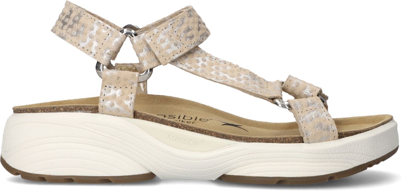 Xsensible Dames Passiflora, Maat: 42, Materiaal: Leer, Kleur: Beige afbeelding 1