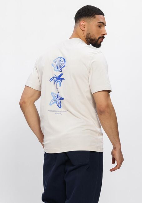 Beige GENTI T-shirt T-SHIRT SS 1223 - large