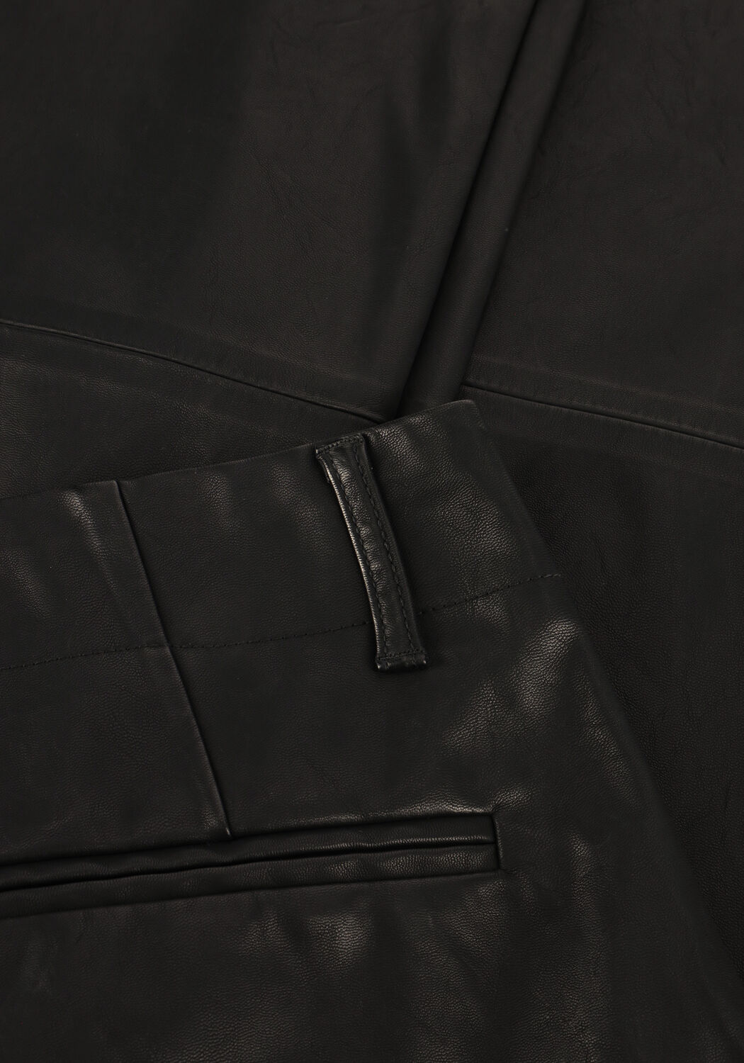 Zwarte KNIT-TED Wijde broek NAOMI PANT - large