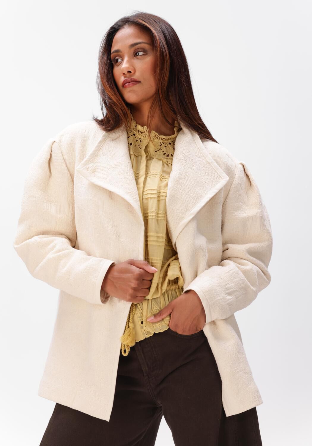 Creme ISABEL MARANT Jack UADIE-GB - large