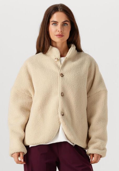 Beige PENN & INK Teddy jas JACKET W25C281 - large