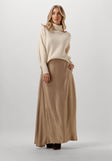 Beige DANTE6 Coltrui VERLEY PEARL RIB SWEATER - large