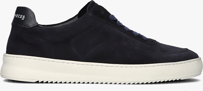 blauwe filling pieces lage sneakers lop top sue